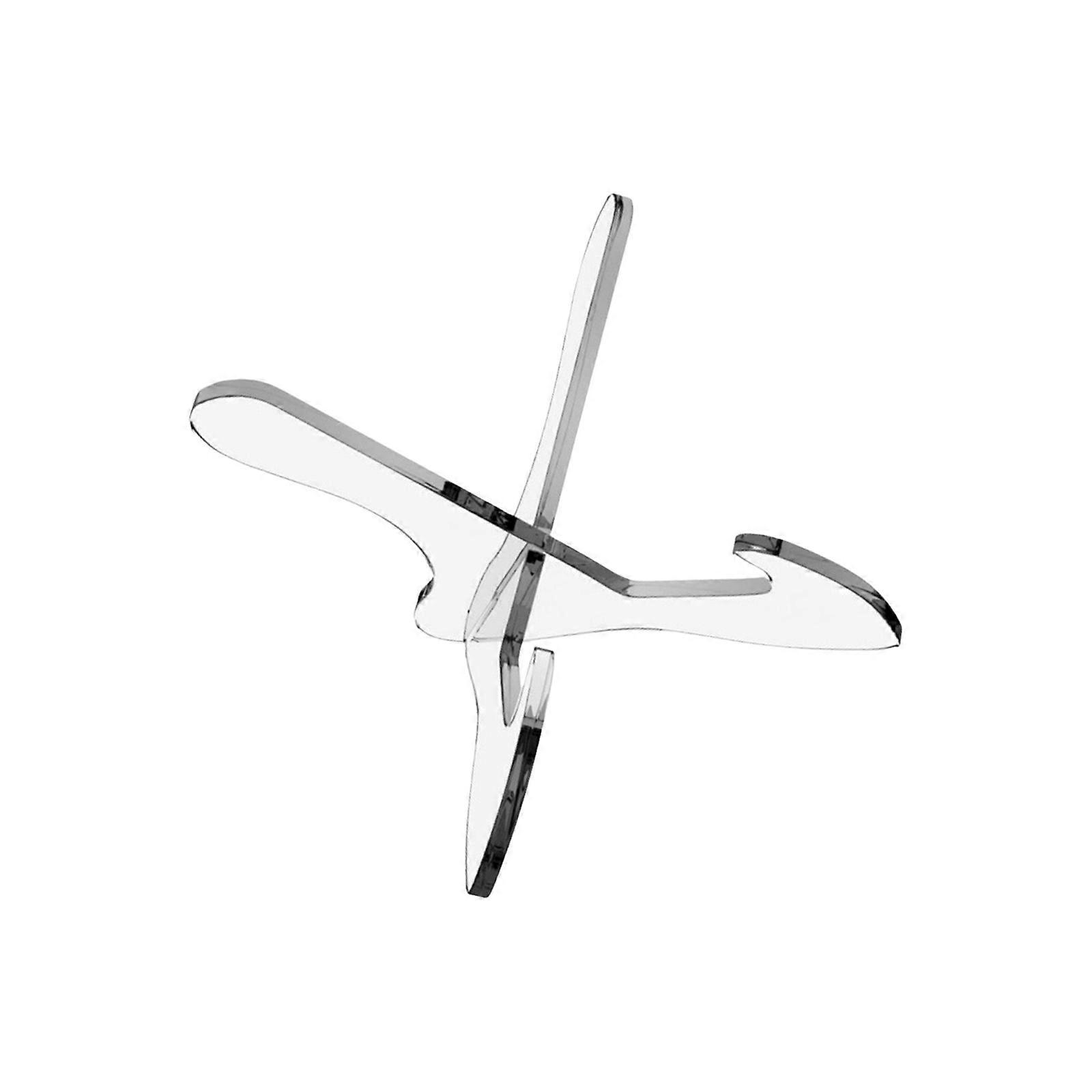 Oversized Acrylic Display Rack With UNKNOWN Base Structure Impermeable Face For Cookware Decorative Items Museums Offices Stable Slanted Plan