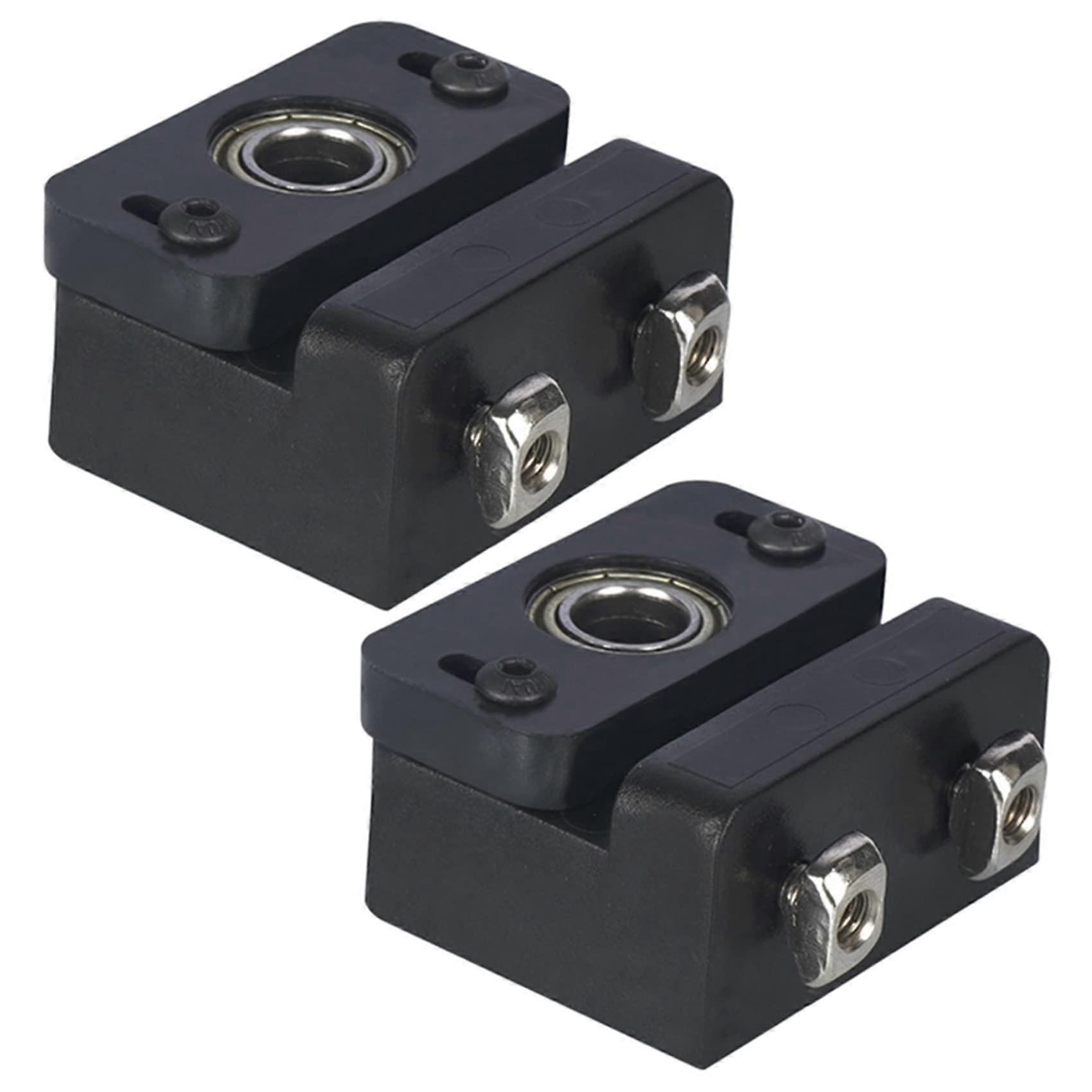 Lead Screw Fixing Block Aluminum Block For 3D Printer Lead Screw Mount For 10 ZRod Bearing Holder