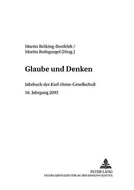 Glaube Und Denken Paperback