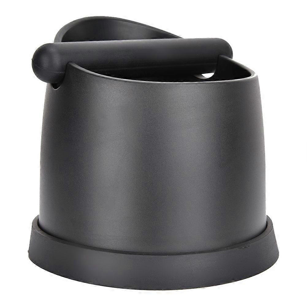 Large Plastic Coffee Knock Out Box Espresso Coffee Grounds (Black)SH