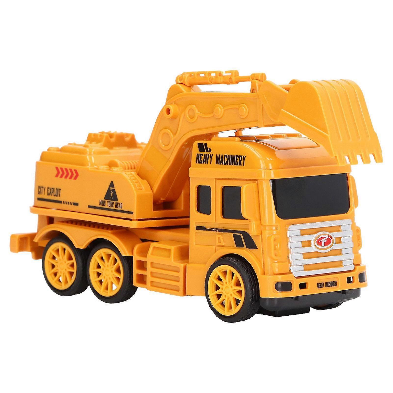 Construction Vehicle Toys for Kids Real Shape Sliding Simulation Plastic Engineering Inertial Toy