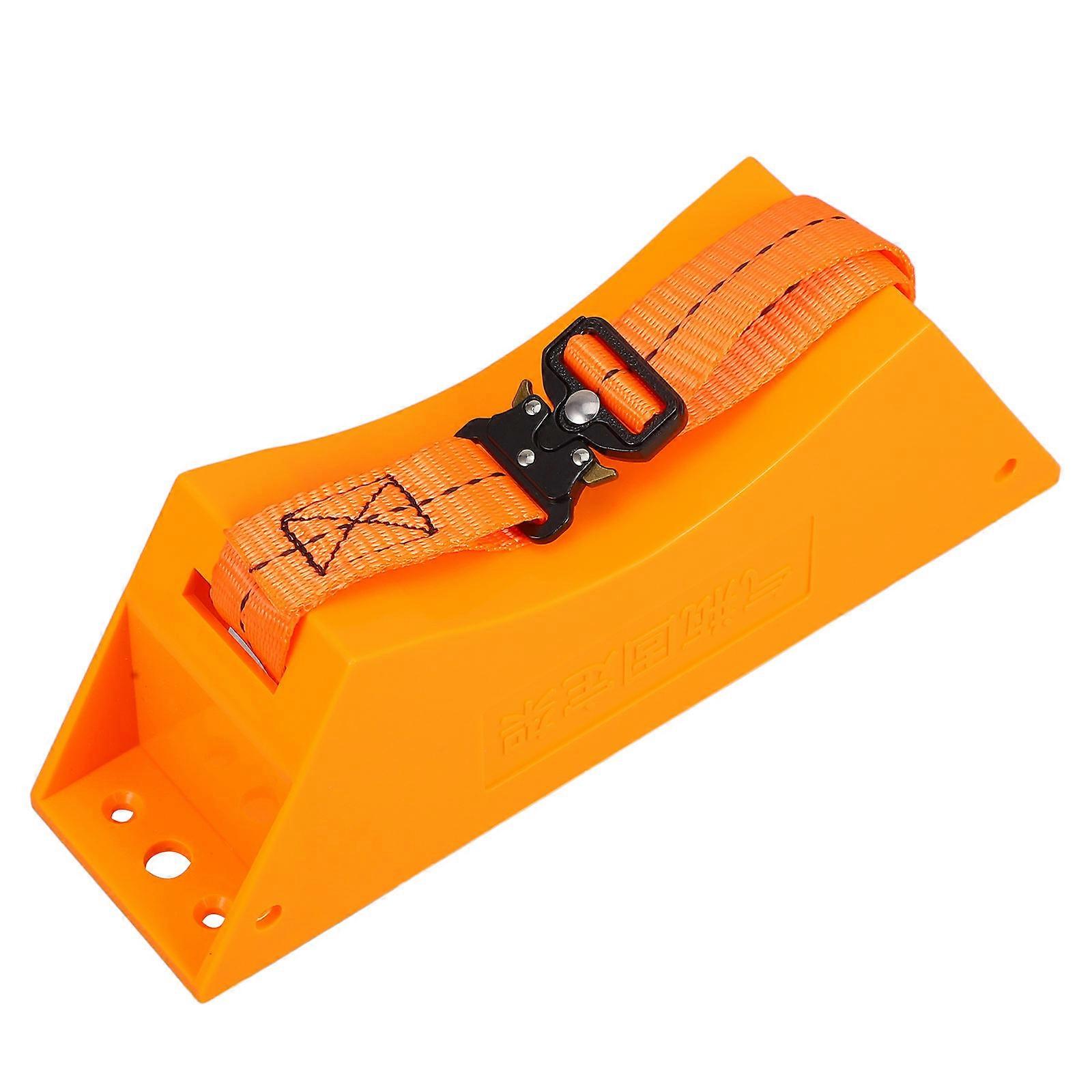 Gas Cylinder Fixed Rack for Stable Cylinder Support 1Set Wall Mounted Orange