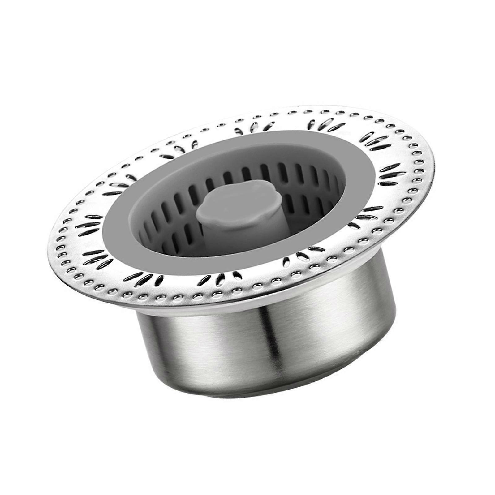 On Sink Strainer With Pull Out Feature Seal for Modern Kitchen Multicolor