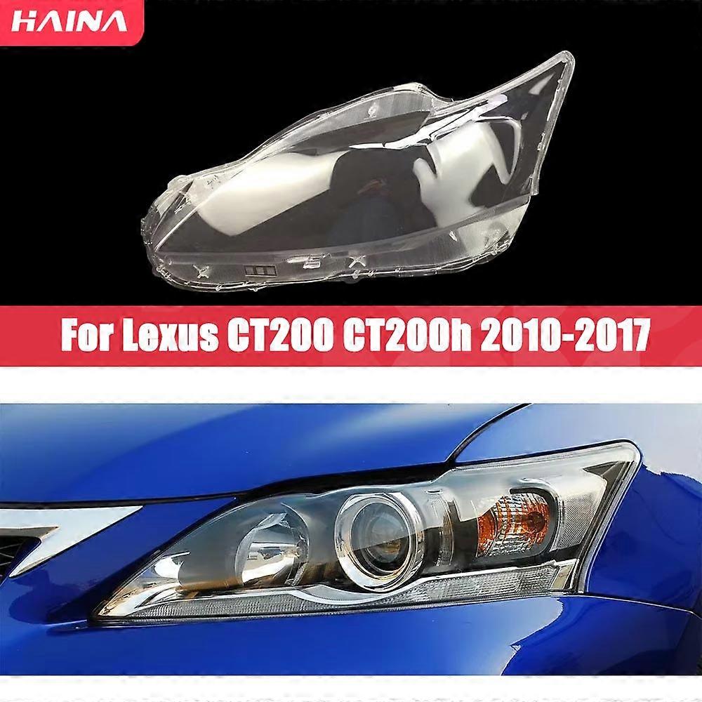 Headlight Cover Lens For Lexus CT200 CT200h 2012-2017 Car Front Clear Headlamp Shell Transparent Lampshade