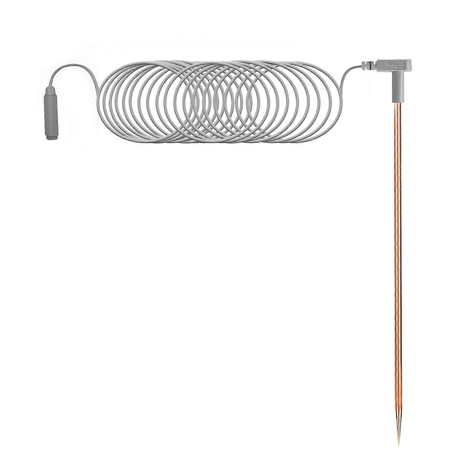 40ft Extended Grounding Cable Suitable for Earthing Mats Includes Quick Connection Designs Ground Rod for Studios Multicolor