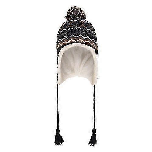 Mens Nordic Sherpa Lined Trapper Hat