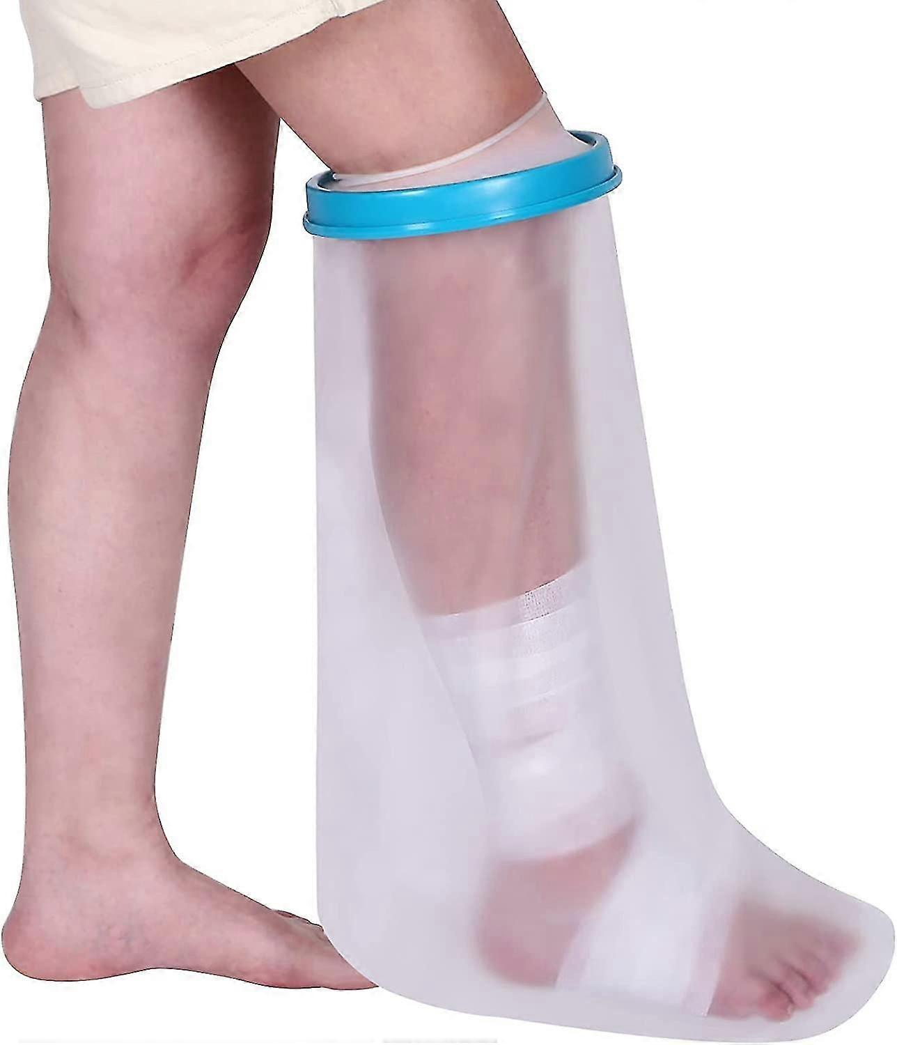 Waterproof Leg Cast Cover for Shower Reusable Post-Surgery