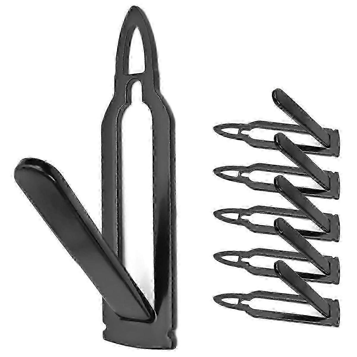 6 Geyik Kafatası Dağı Askısı, Geyik Ve Diğer Küçük Kafatasları İçin Duvara Monte Kafatası Askısı, Avrupa Dağı