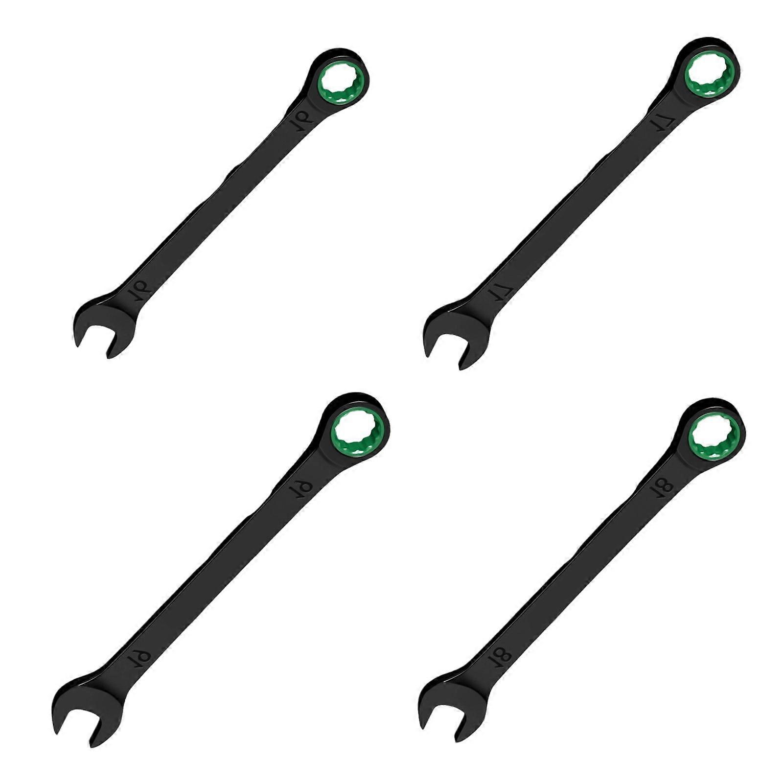 MultiPurpose Ratchet Wrench Spanner Tool Combining Box End Precise With Open End Accessibility For Tight Space Multicolor