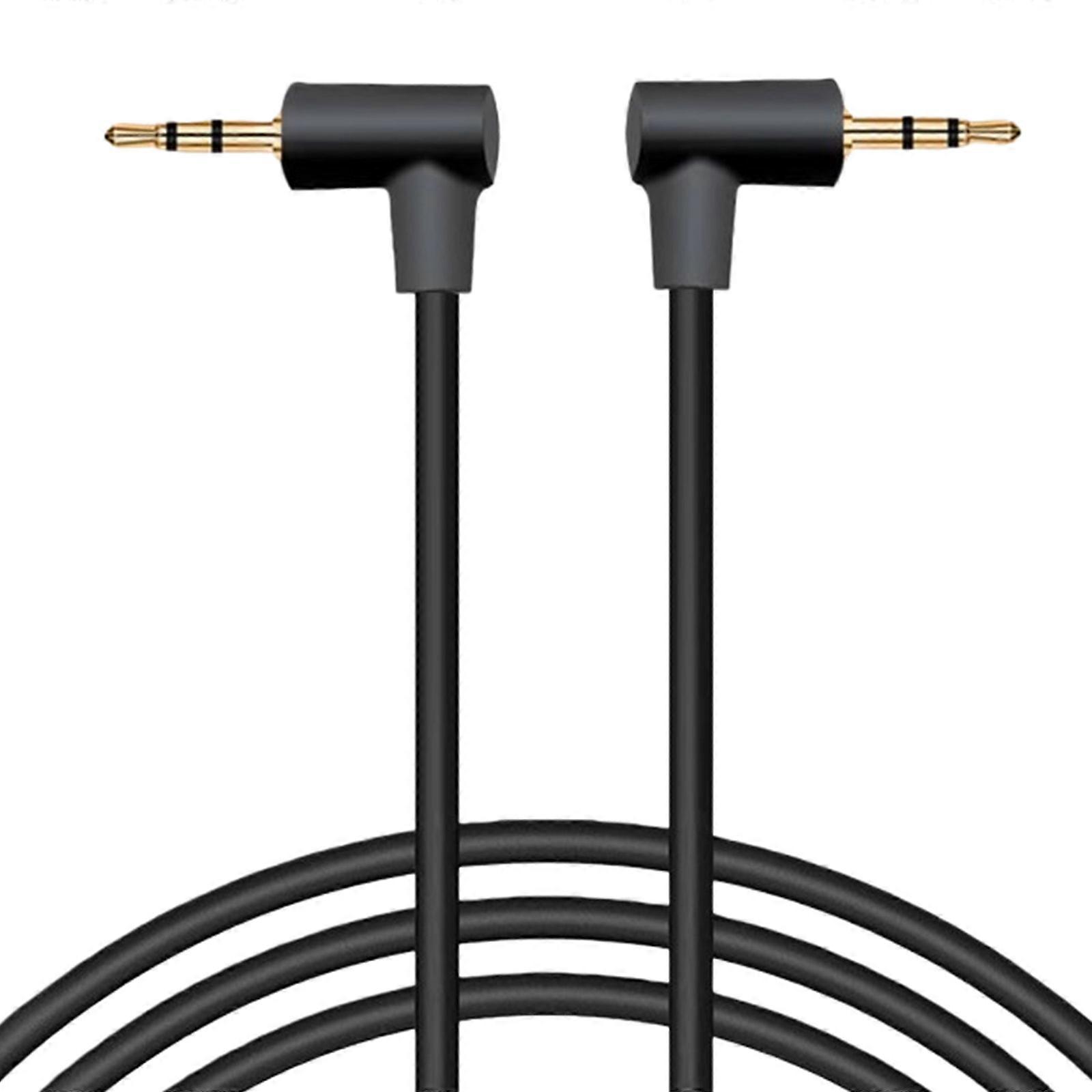 Reliable Connection 2.5mm Cable Audios Cord with L Shape Design Ensuring Long Last Performances Clear Sound Quality Multicolor