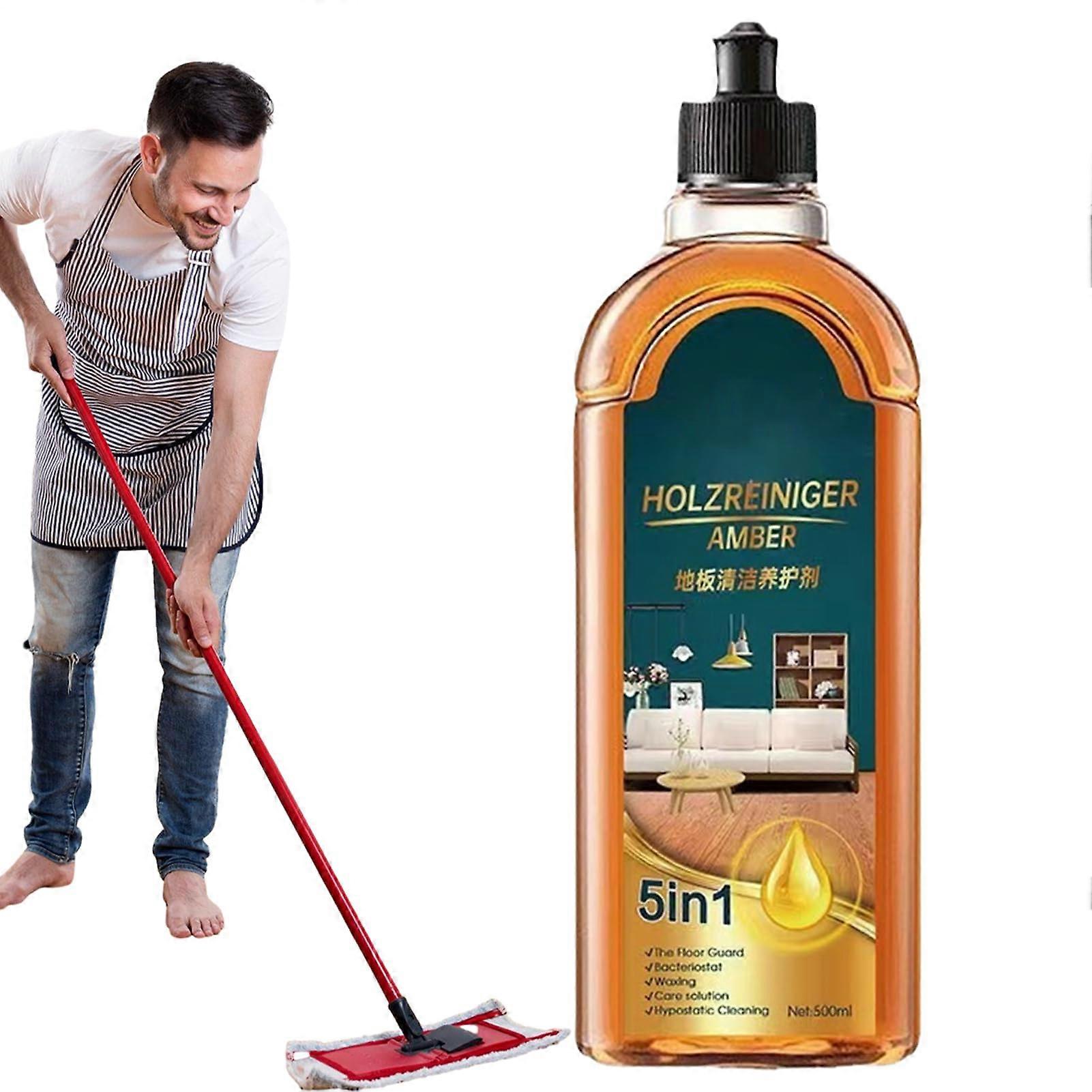 Floor Cleaner 500ml Natural MultiSurface Cleaning Solution for Wood Tile Stone with Fresh Scent