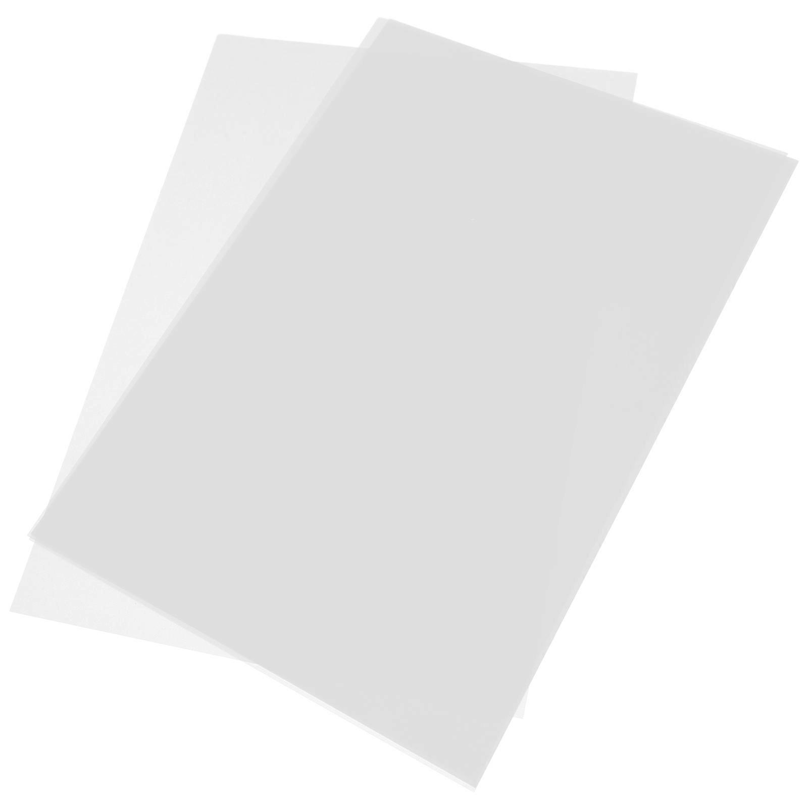 Heat Shrinky Sheet Transparent Rectangular Bops For Artists And Kids Creative Projects Illustration Journaling 10Pack