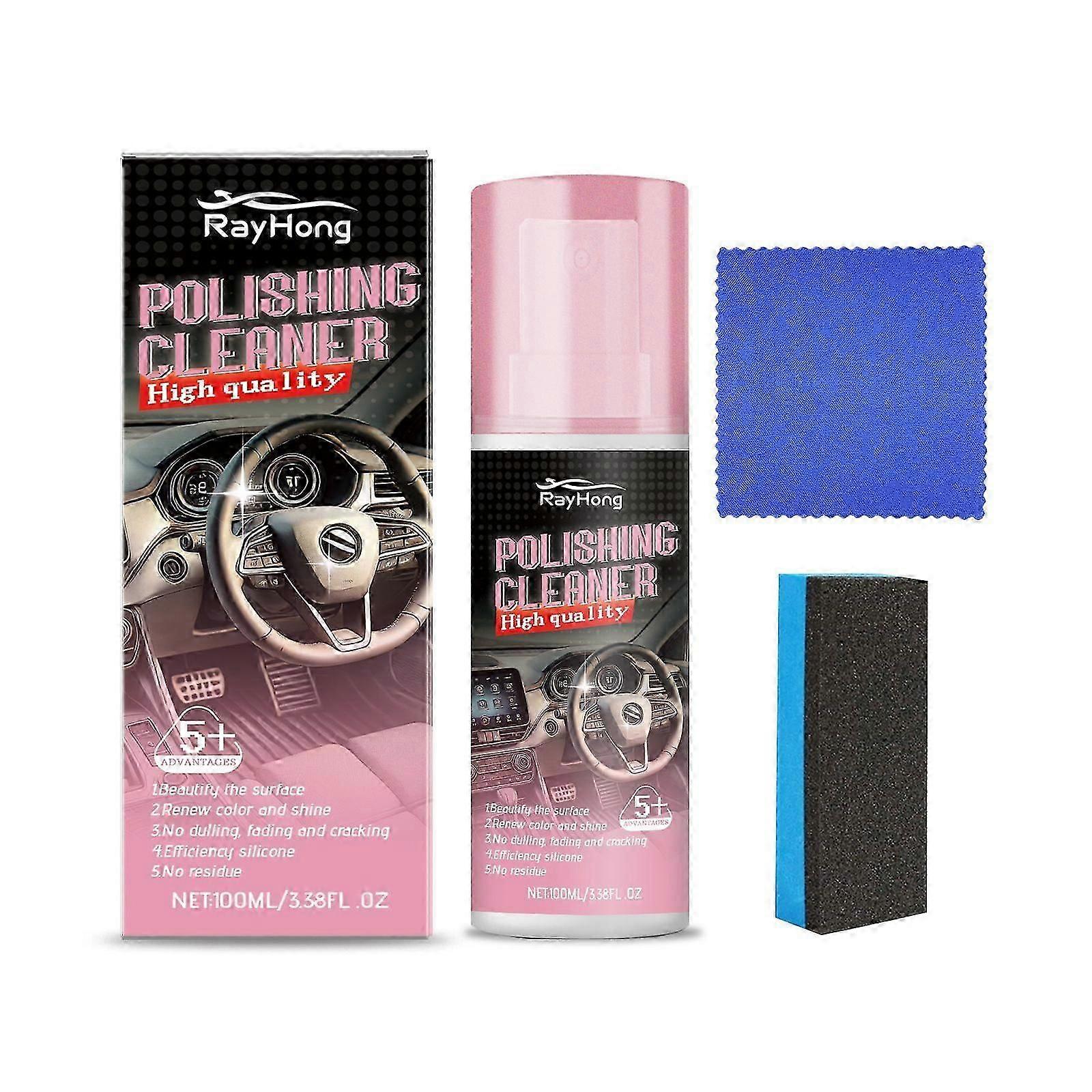 Car Interior Polish Kit - Long-Lasting Shine