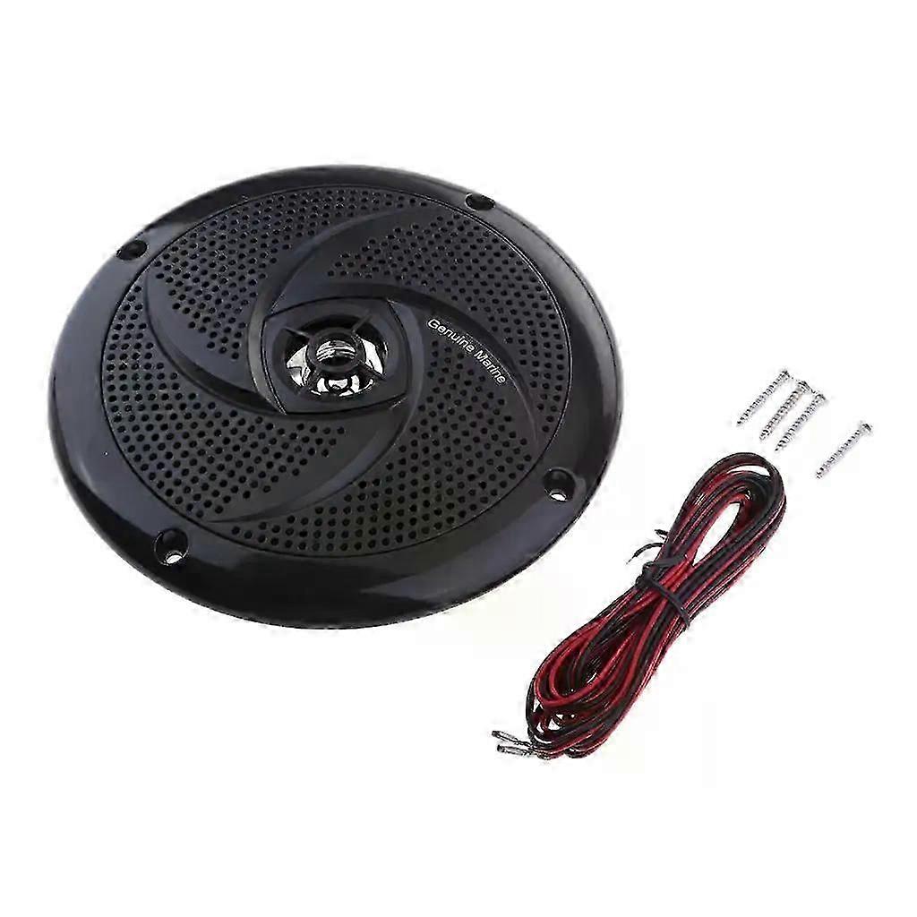 65 inch Marine Boat Speaker System 90 dB 4 Audio Sound - 60 Watts Power - - Weatherproof - Black