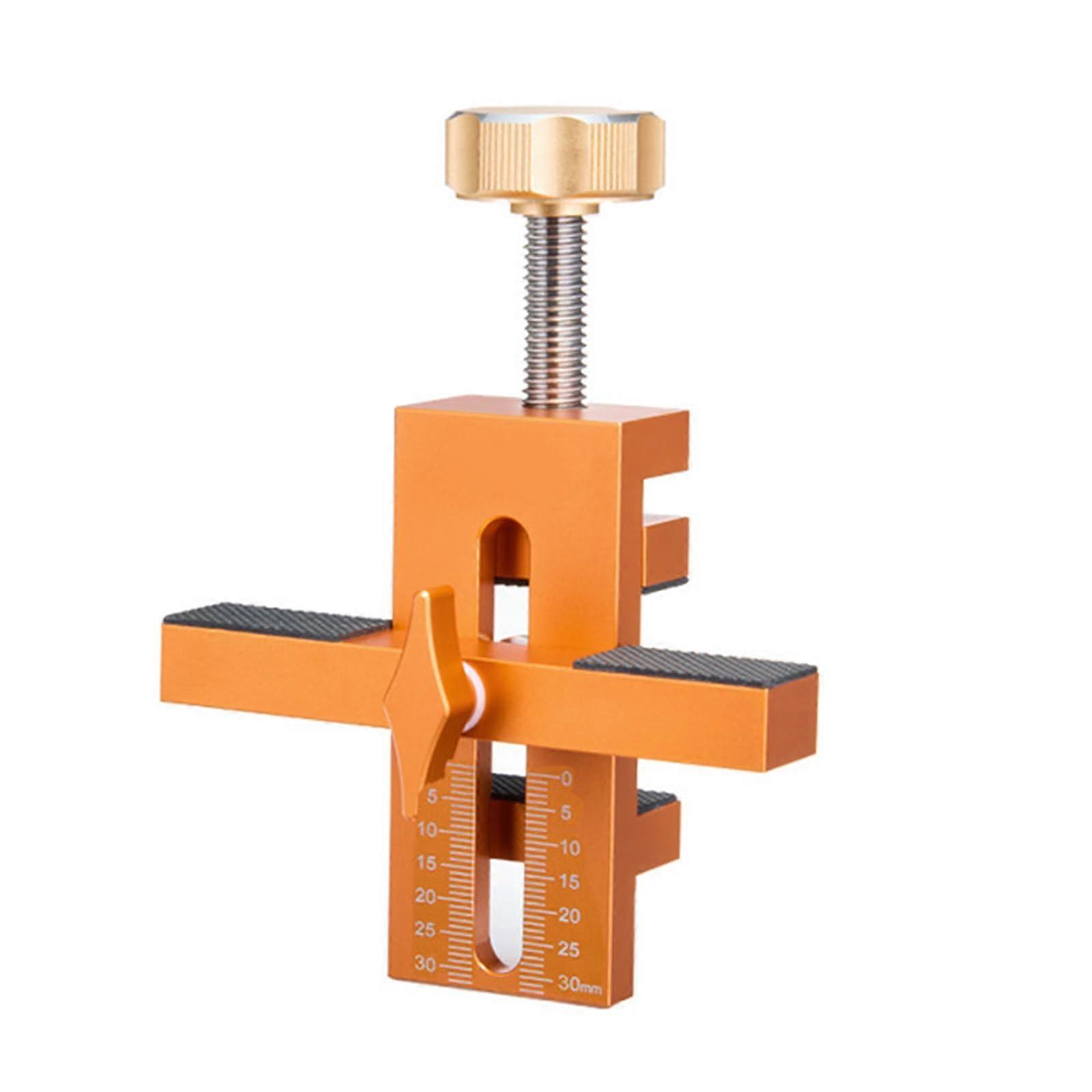 Cabinet Door Installation Jig Aluminum Adjustable Hardware Tool Quick Height and MultiAngle Alignment