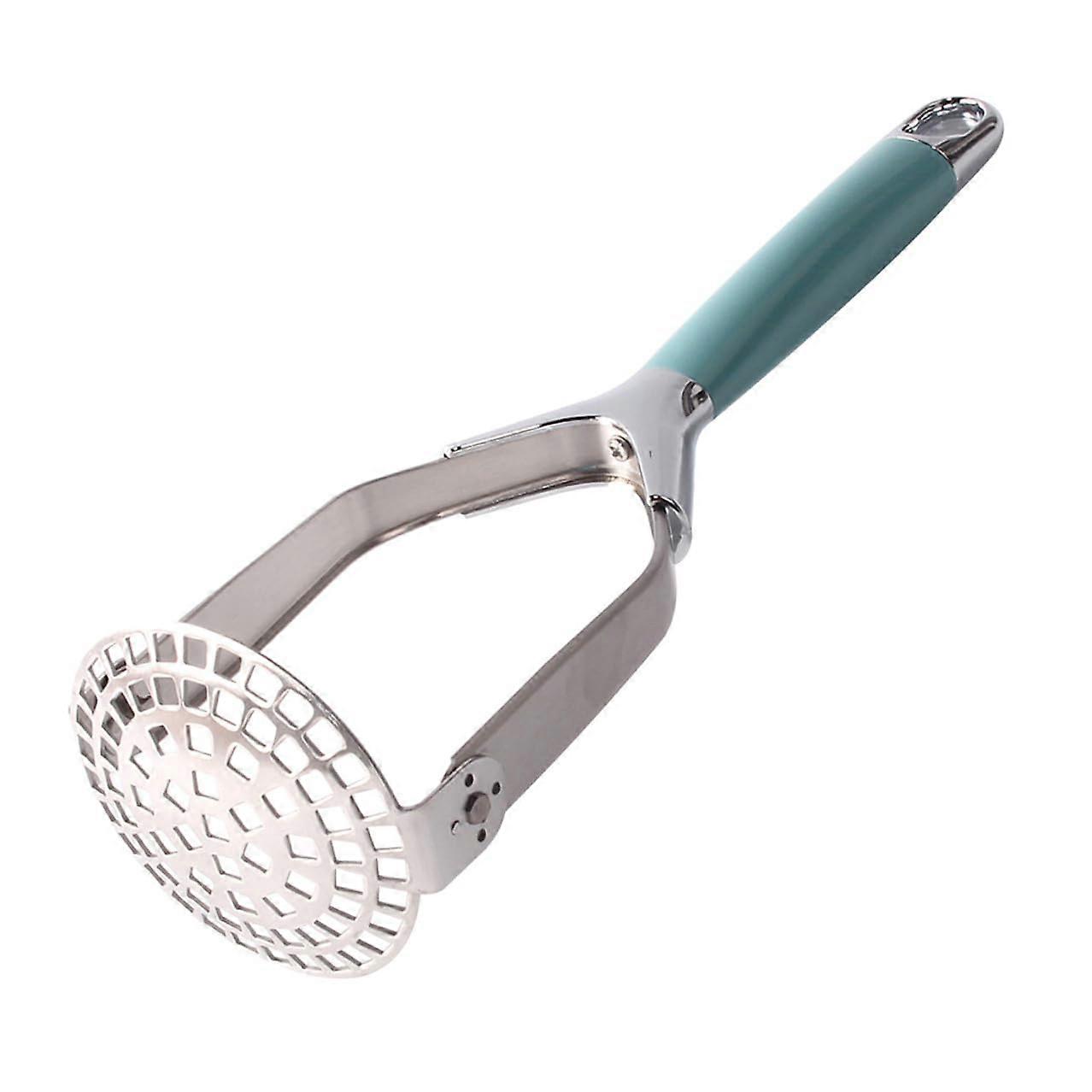 Stainless Steel Potato Masher with Ergonomic NonSlip Grip for Smooth Mashed Potatoes and Veggies