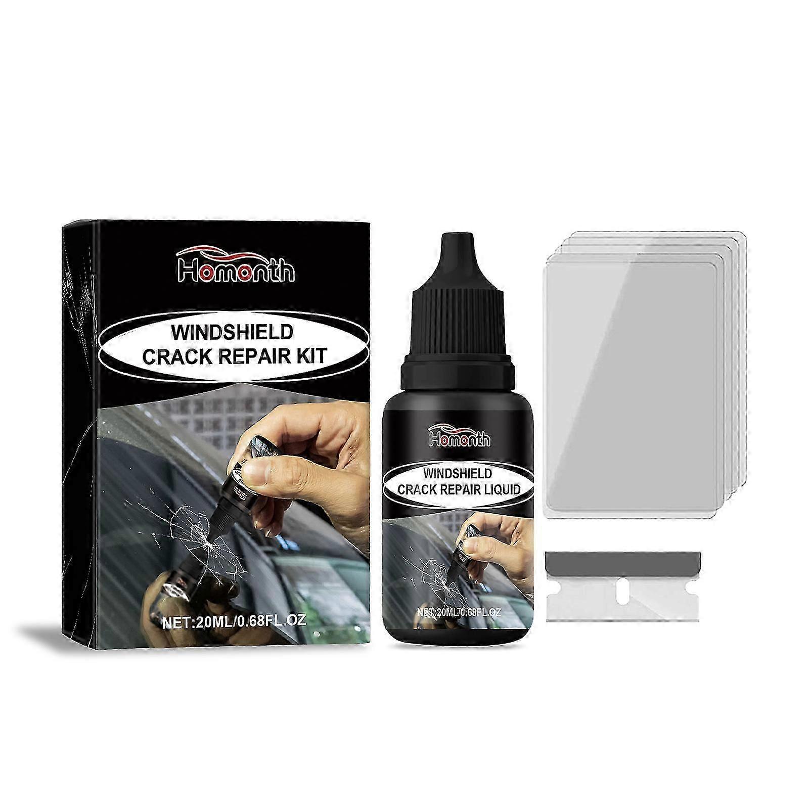 Fast Windshield Crack Repair Fluid  Easy, Durable, Safe Glass Restoration