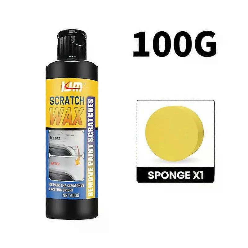 Universal Car Scratch Repair Paste - Multi-Purpose Scratch Removal, Polishing & Restoration Kit for Most Paint and Vehicle Types