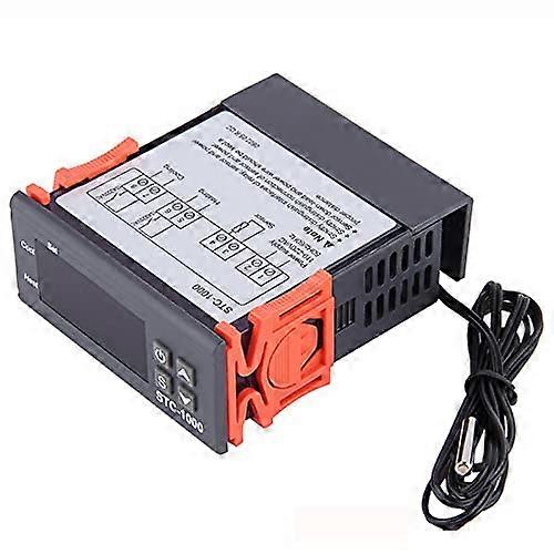 STC1000 Digital Temperature Controller Thermostat with Sensor Probe for Heating and Cooling
