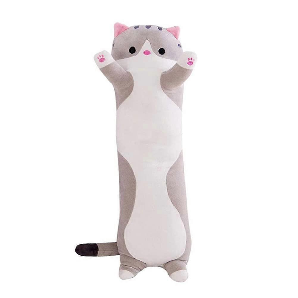 Cat Body Pillow – Super Soft Long Cat Plush Pillow for Sleeping, Sofa and Bed, 27.5 Inch