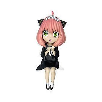Spy Anime Princess Anya Sitting Posture Anya Model Figurine Beautiful Girl Figure
