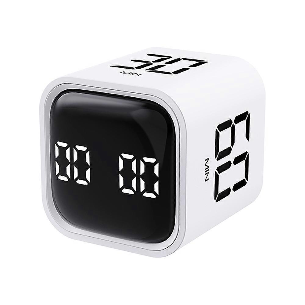 New Gravity Sensor Rotating Timer Cube Timer 5/10/30/60 Minutes Countdown with LED Screen Portable Digital Timers for Student
