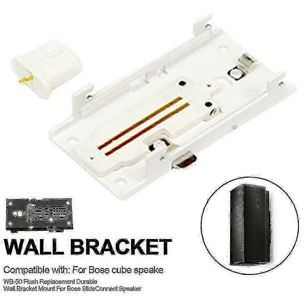 Wall Mounting Bracket for WB-50 Speaker with Integrated Holder