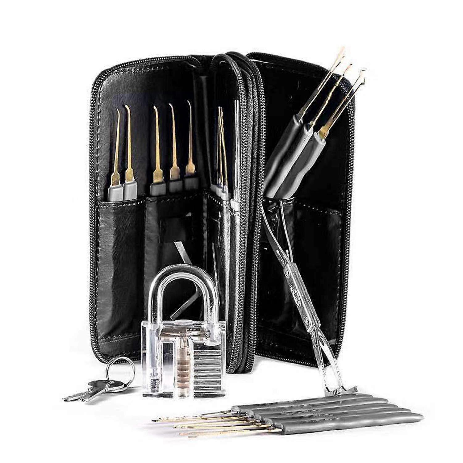 26 PCS Padlock Locksmith Training Initial Exercise Kit Lock Unlocking Tool