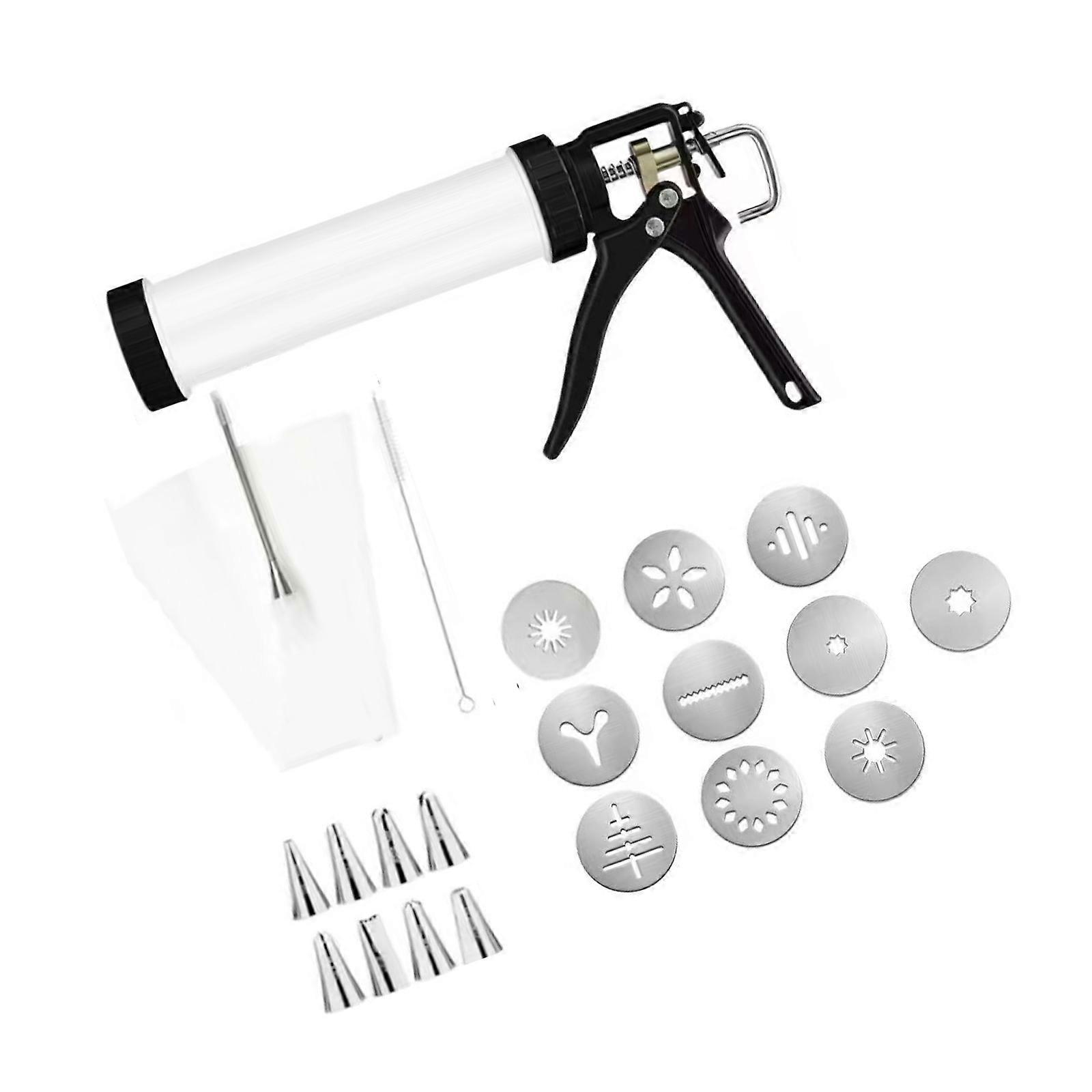 Multiple Function Baking Decorating Set Includes Various Nozzles for Cake Churro and Dessert Decorating Dense Plan Multicolor