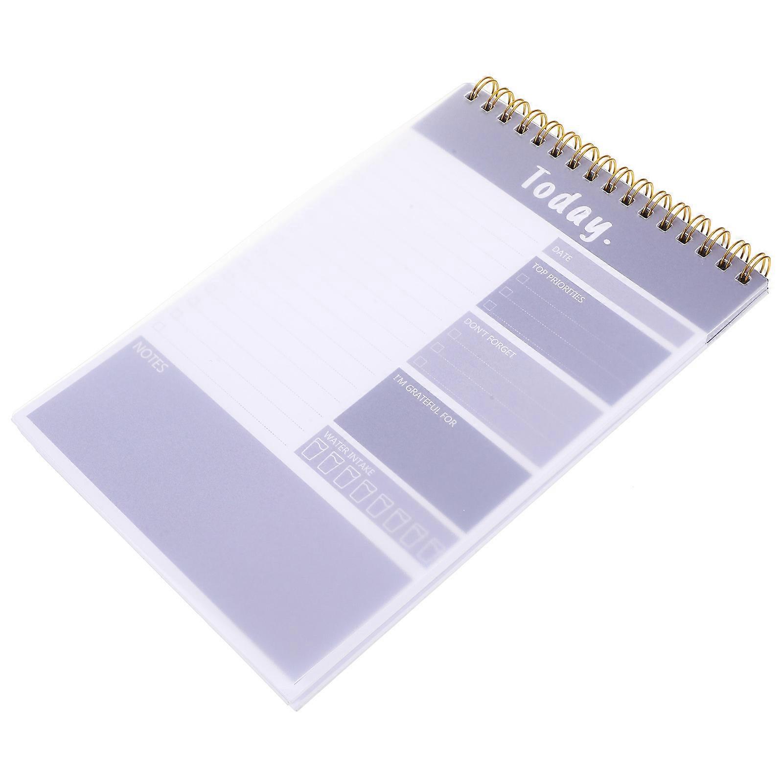 Daily Planner Notepad Portable to Do List Notebook for Writing Use