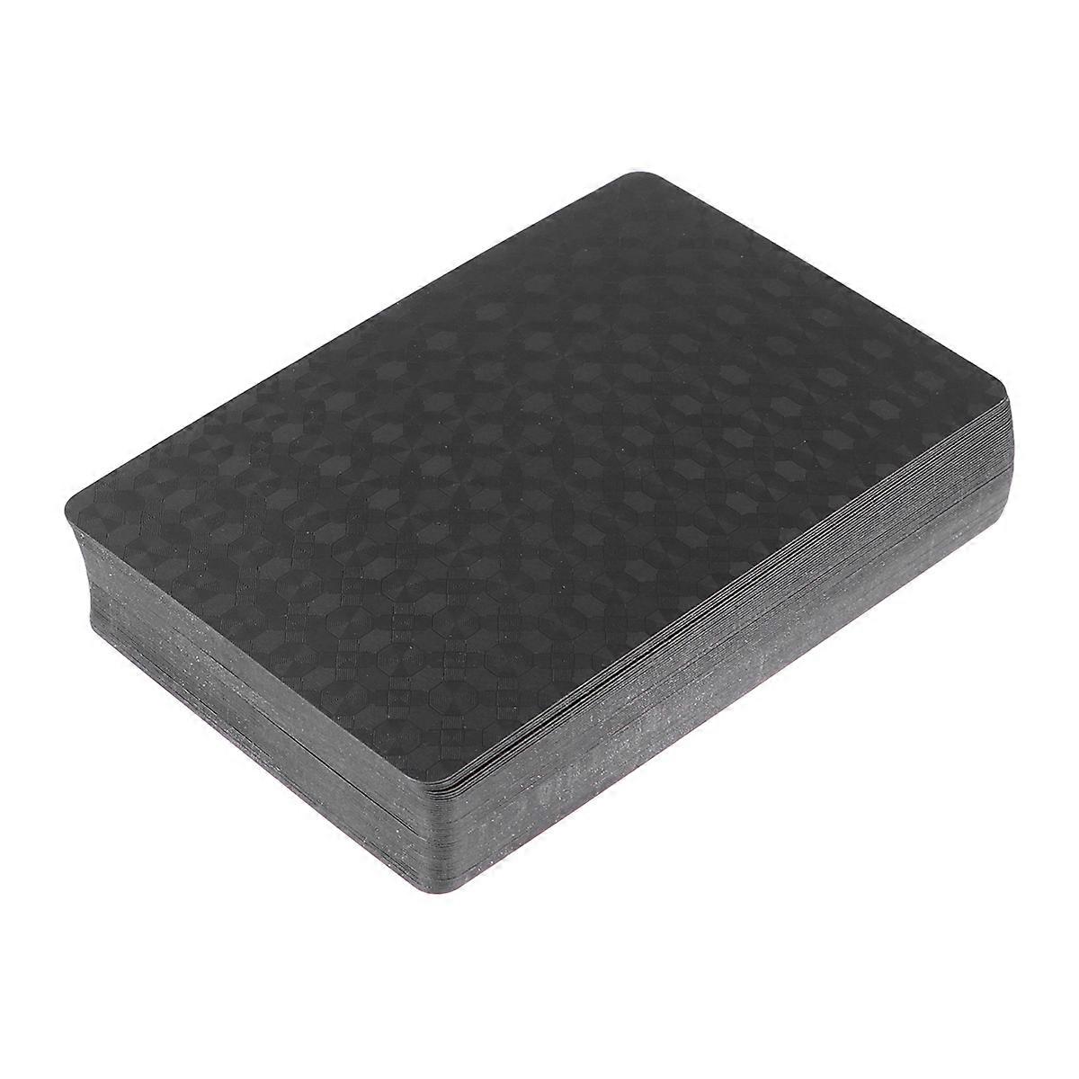 Creative Playing Cards Solid Black for Playing 1 Deck Board Game Poker Style