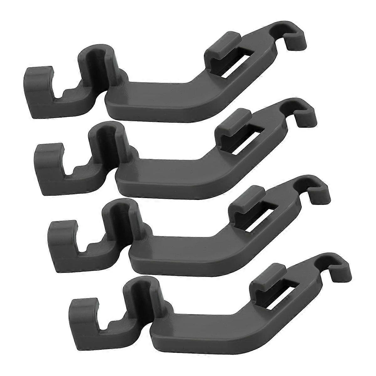 4 Pack W10082853 Dishwasher Tine Pivot Clip Replacement Part for Dishwashers