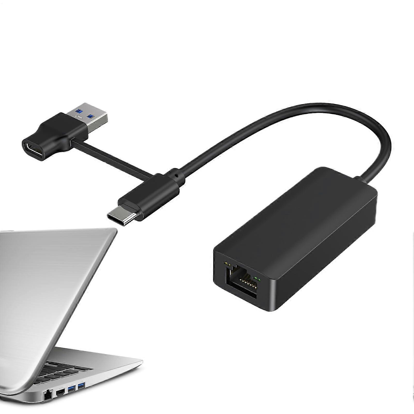 USB Ethernet Adapter USB 3.0 Gigabit Network Adapter Speed Plug and Play Compatible