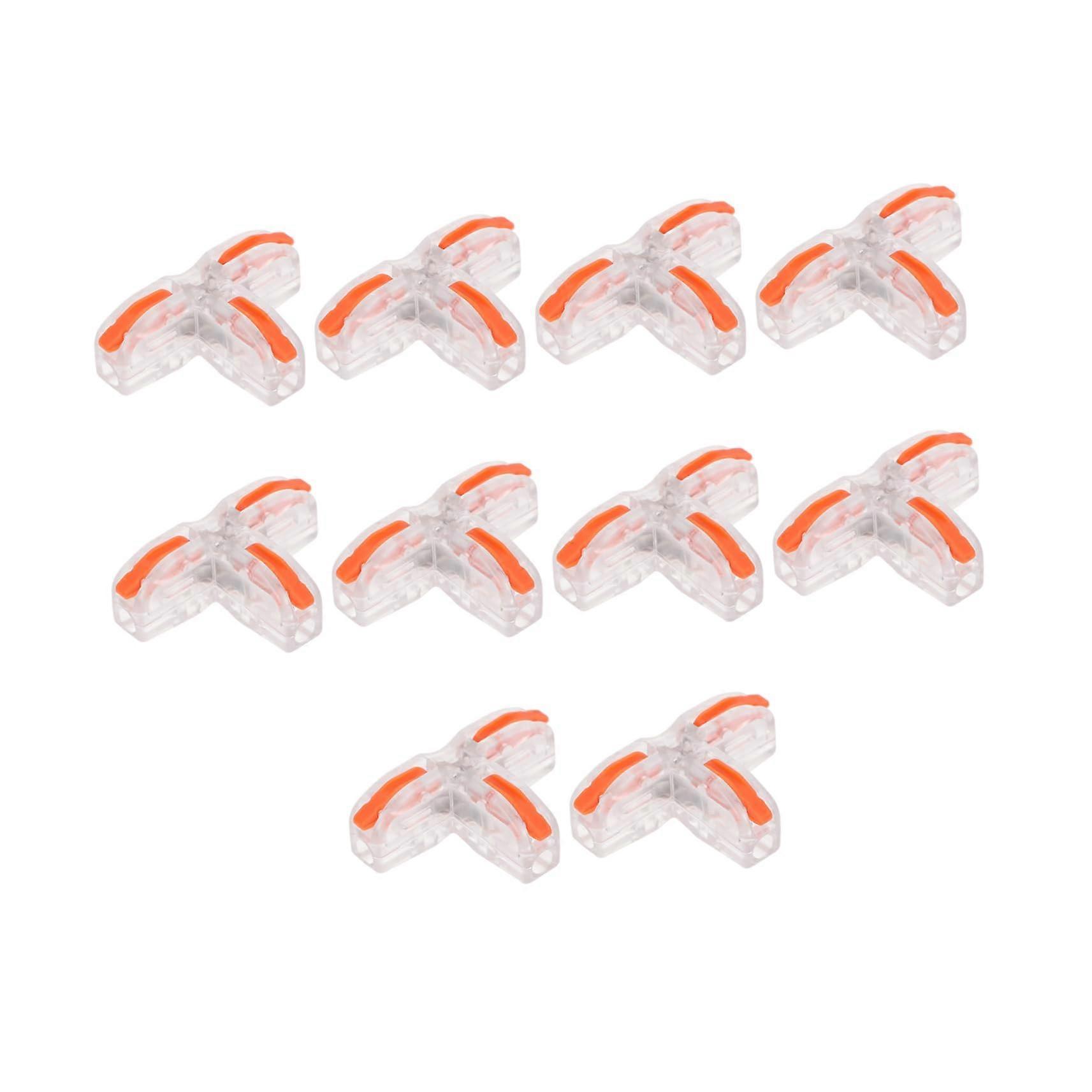 T11 Quick Splice Wire Connectors 10pcs Insulated Terminals for Easy Electrical Wire Connection