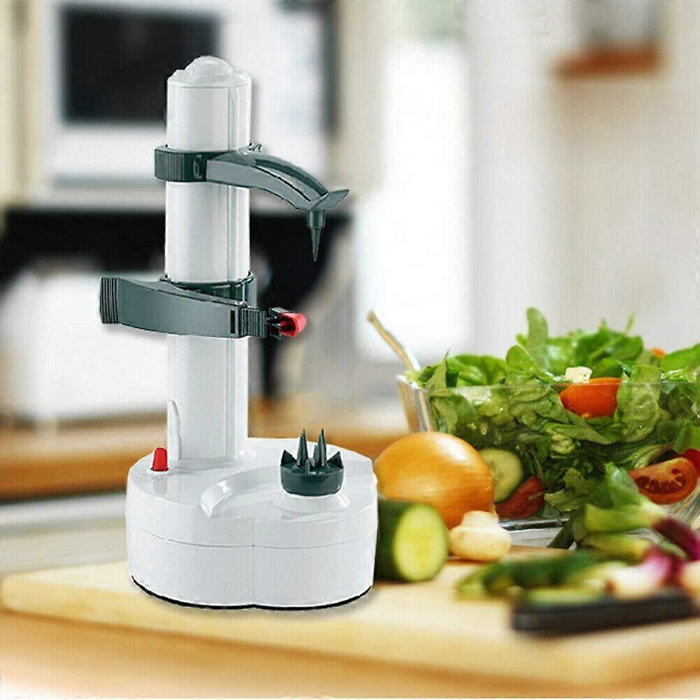 Electric Vegetable Peeler OneTouch Automatic Potato and Fruit Peeling Cutter
