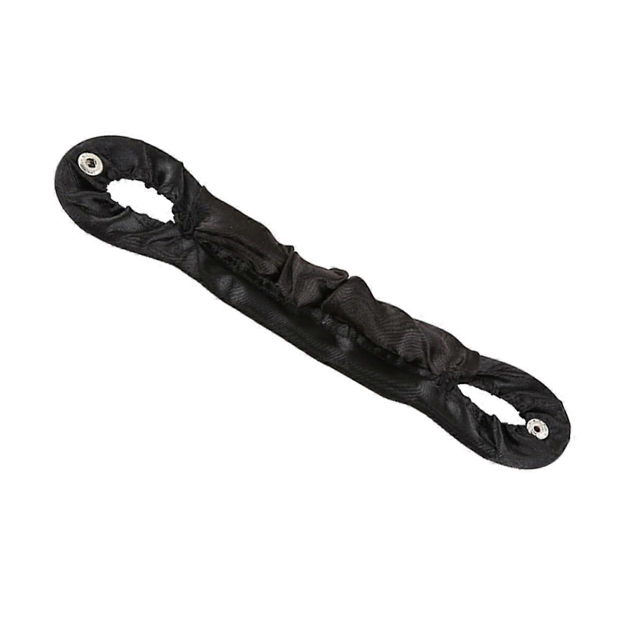 Hair Bun Maker with Button Closure Adjustable Donut Bun Shaper for Quick No Damage Styling