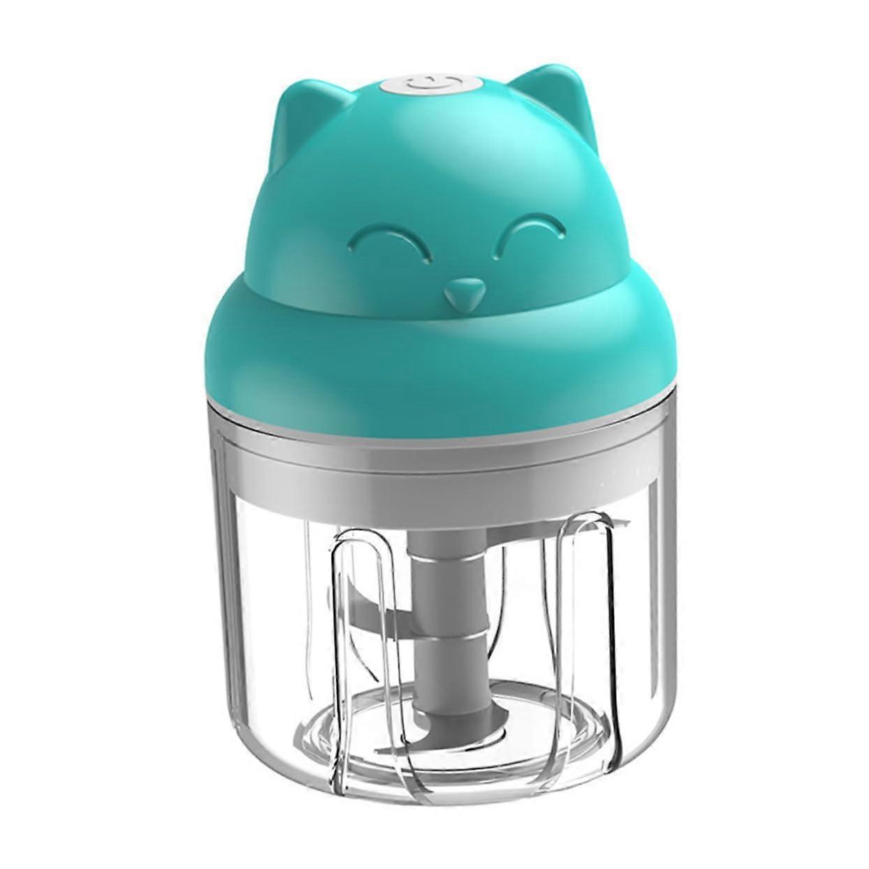 Electric Garlic Chopper Mini Food Processor Rechargeable OneTouch Mincer for Vegetables and Ginger