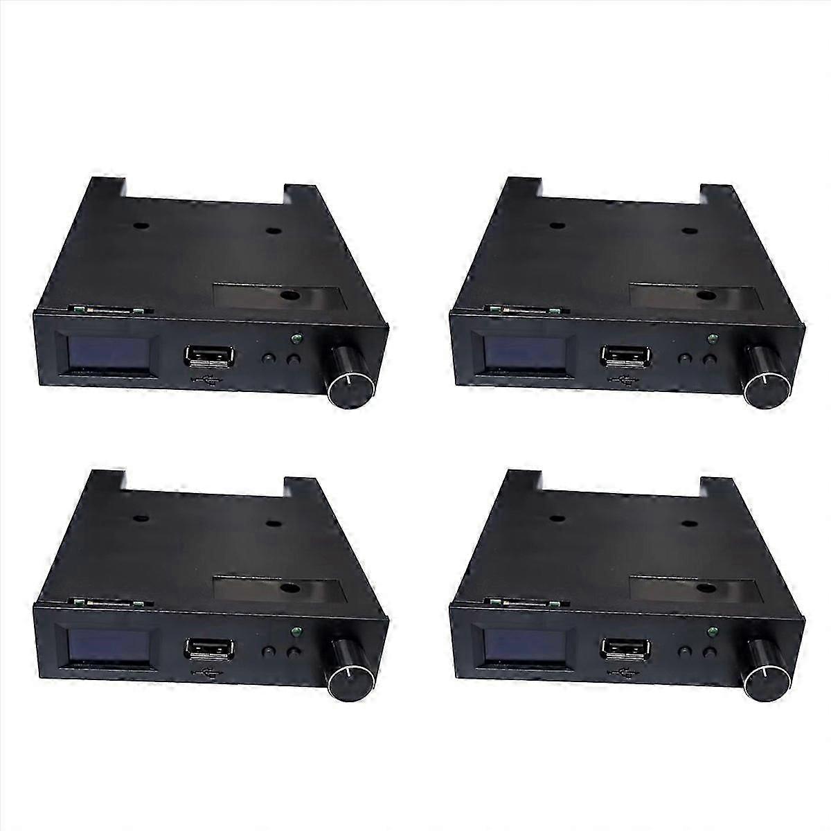 4X SFRM44-U100LQD-435 Floppy Drive Emulator with OLED Screen & Rotary Encoder Flash Floppy Drive