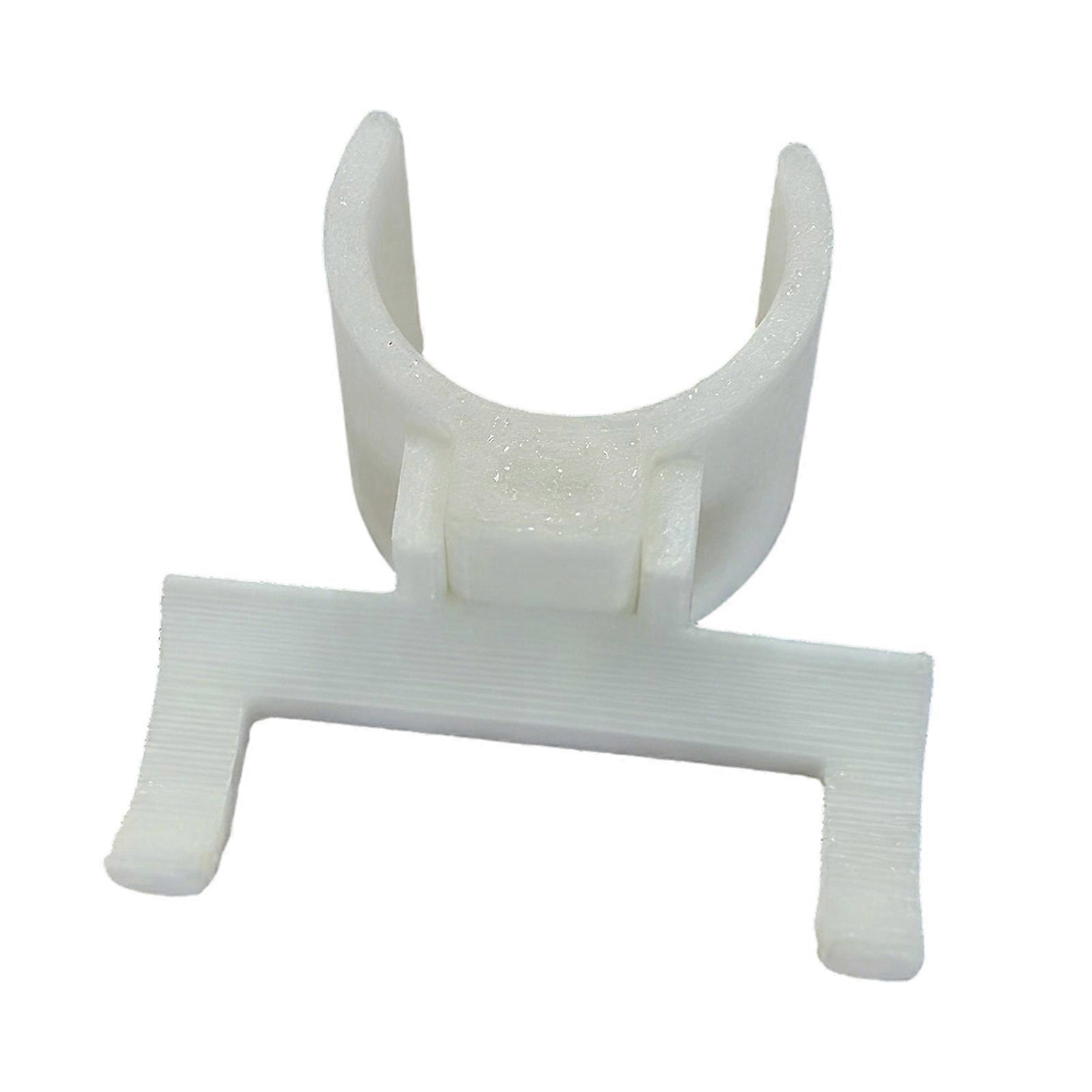 Adjustable Mounting Shelf Assistant Portable Yet Sturdy Ideal For Kitchen Bathroom Storage  White