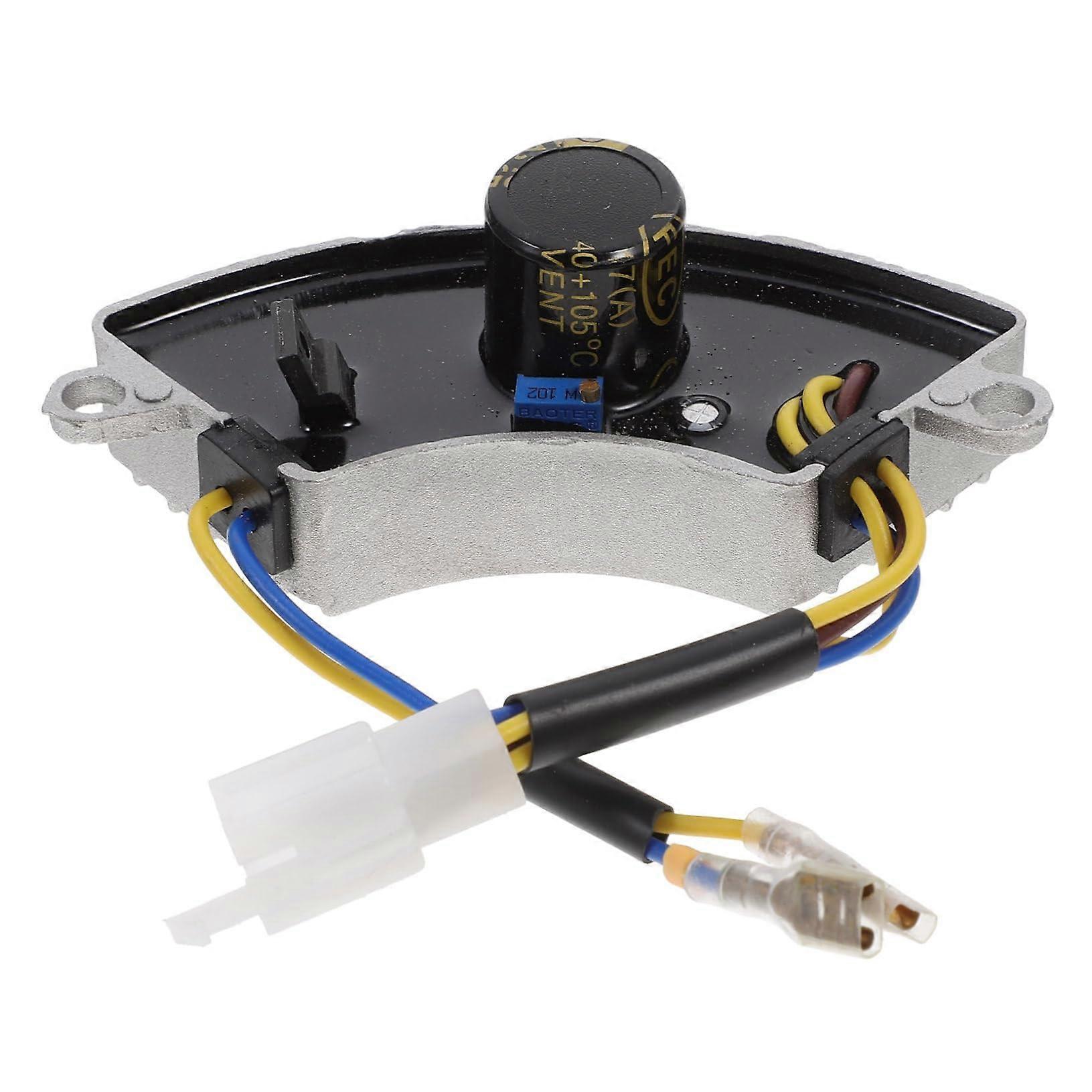 Generator AVR Automatic Voltage Regulator for Gasoline Generator Halfmoon Aluminum Stable Output