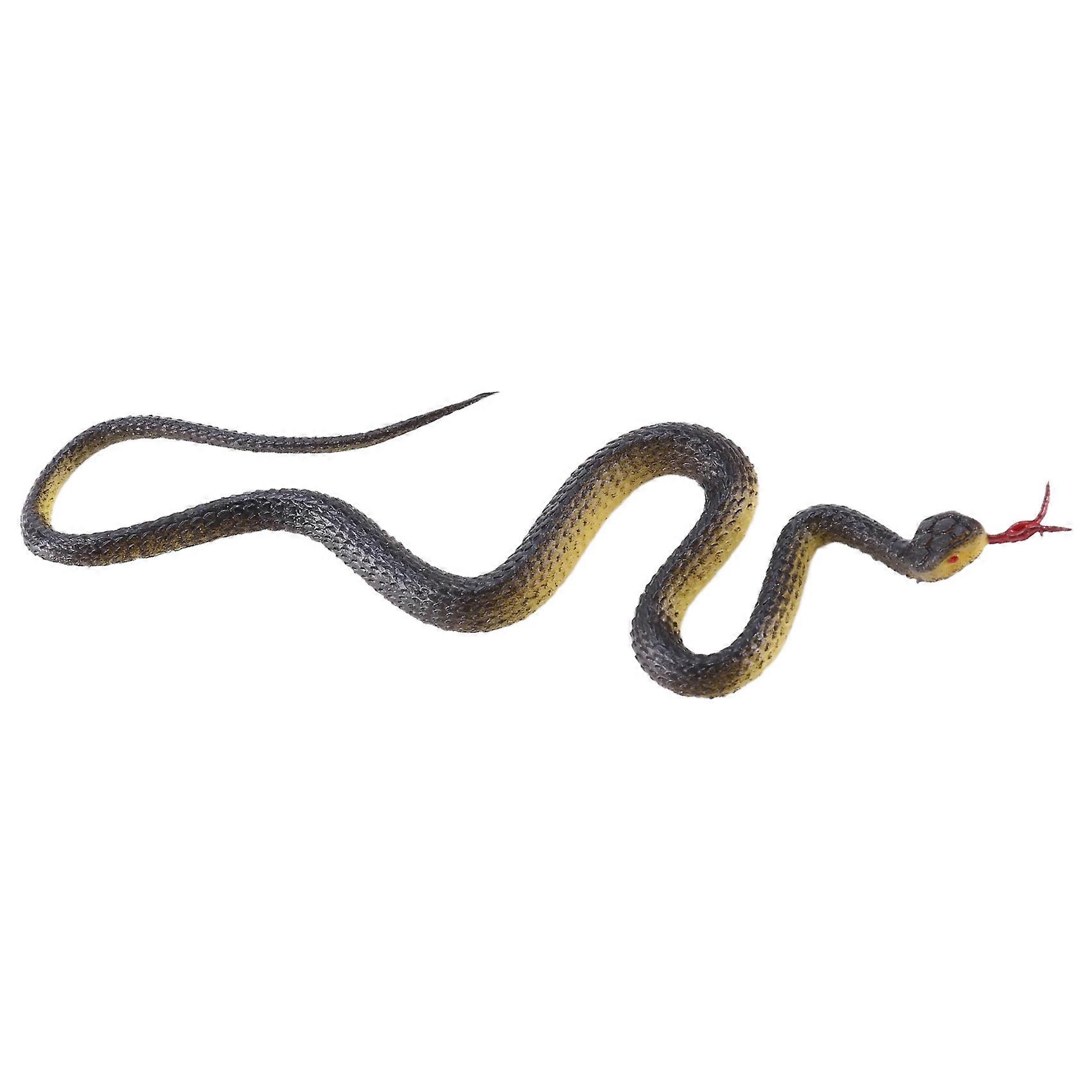 Rubber Snake Pretend Trick Toy Garden Props