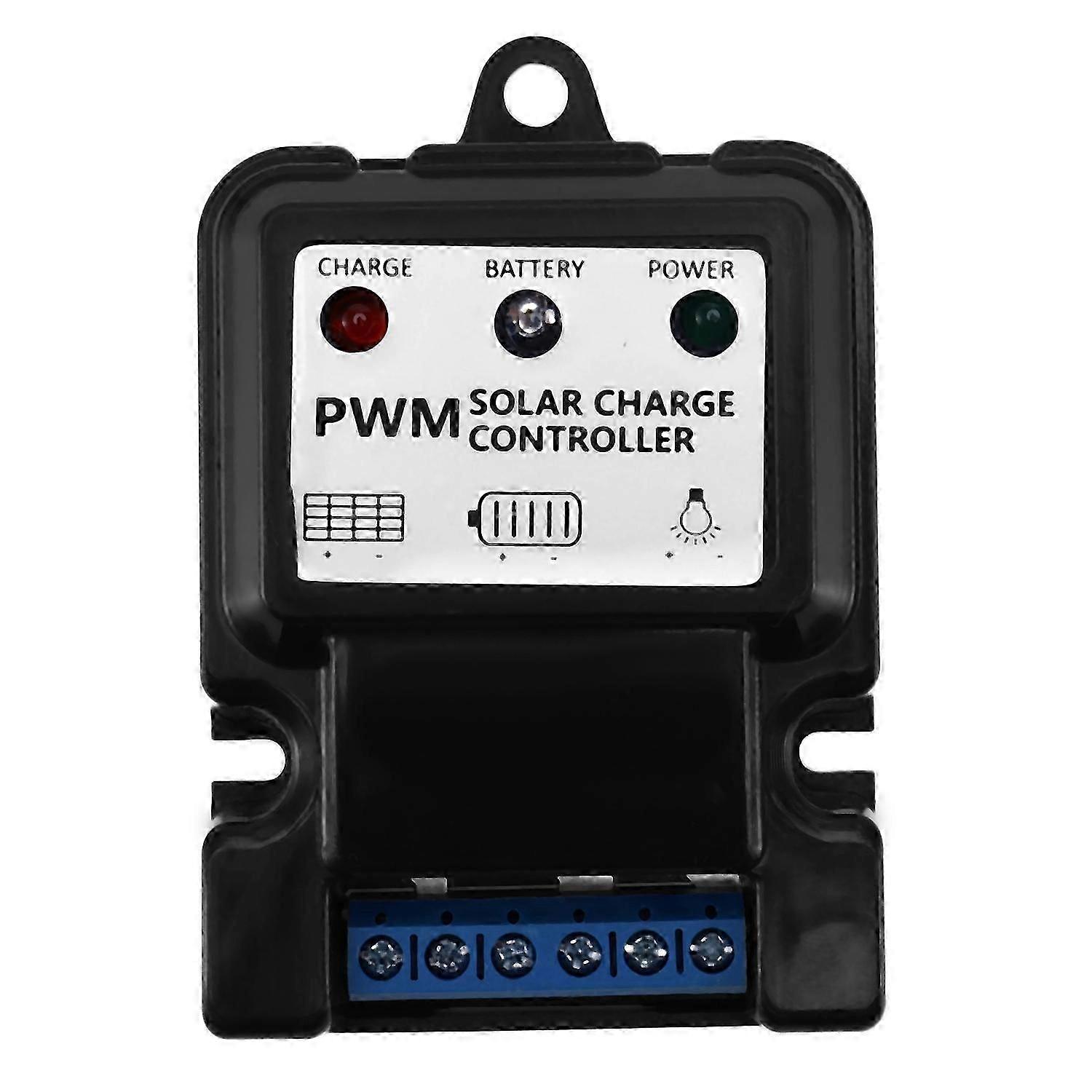 1Pc New Durable 6V 12V 10A Auto Solar Panel Charge Controller
