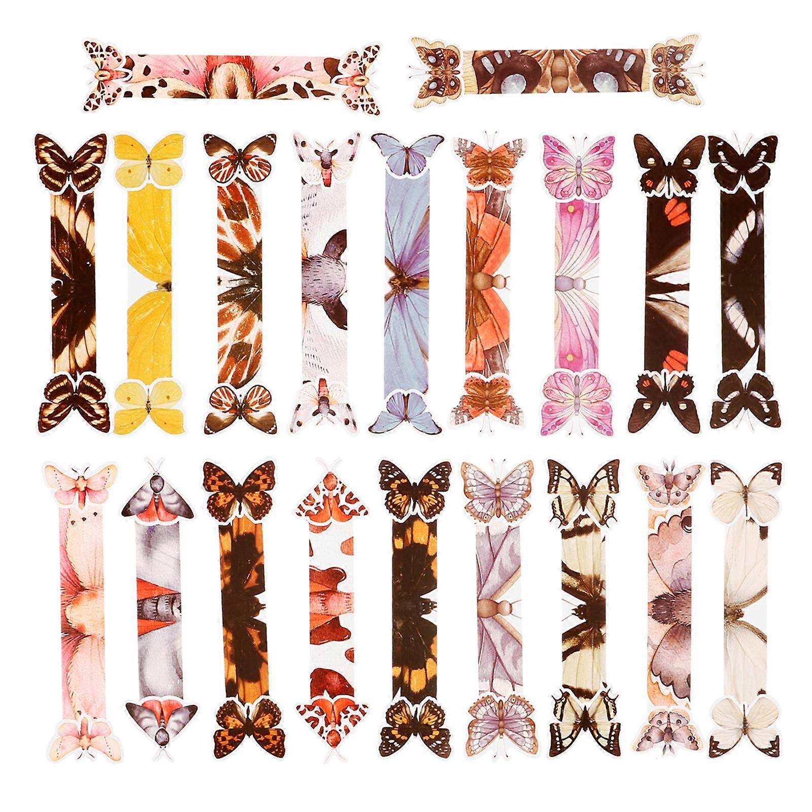 Chinese Style Classical Paper Bookmarks Colored Book Labels for Book Use 240 Sheets