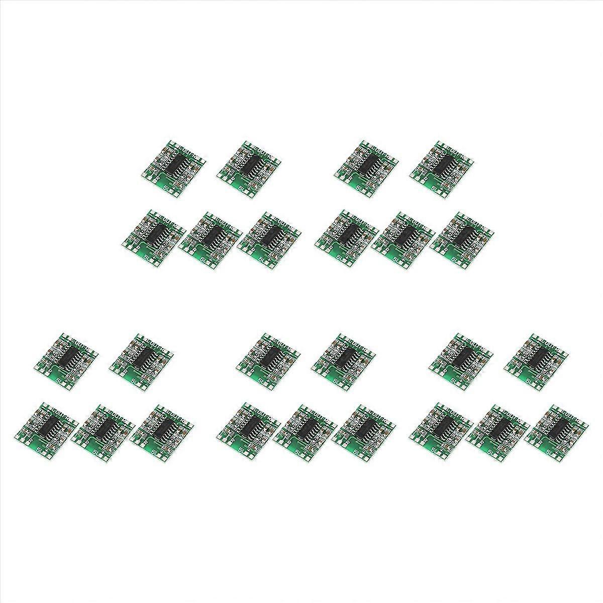 5 Pcs Digital Power Amplifier Board,2X3W Type D PAM8403 Audio Module