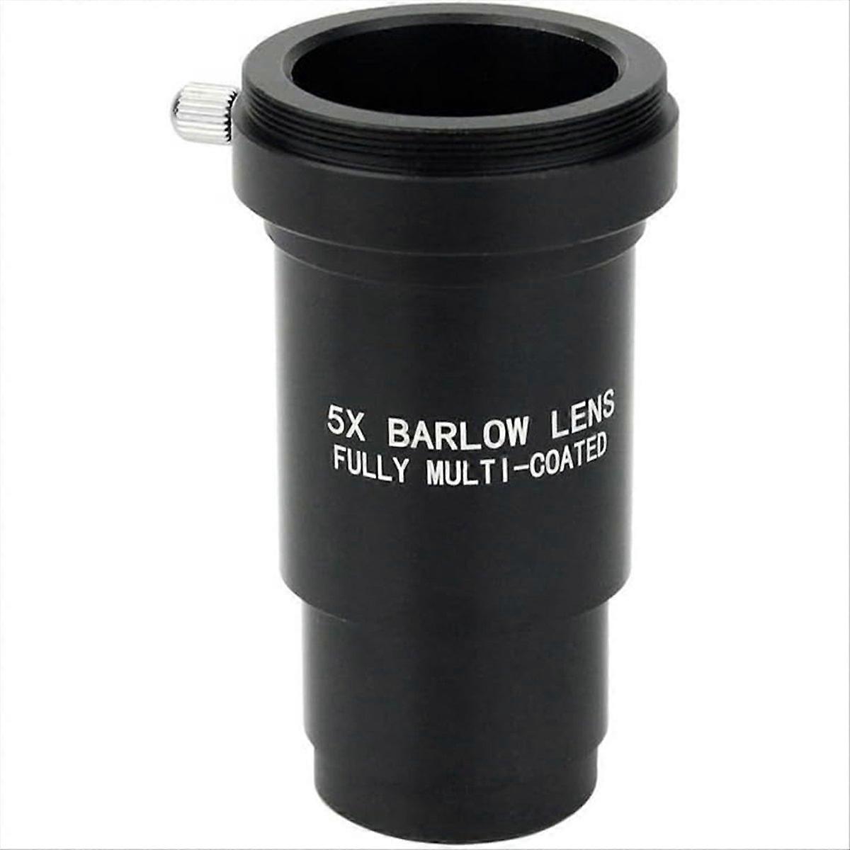 Lente Barlow 1,25 polegadas 3X Lente Barlow de metal acromática