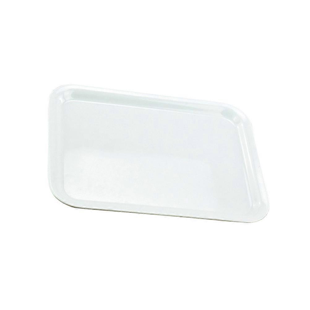 White Serving Tray for Storage Use Rectangular Tray