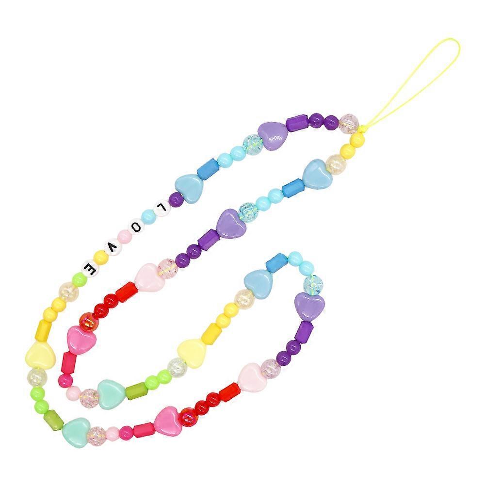 Decorative Beaded Phone Strap for Camera Lanyard