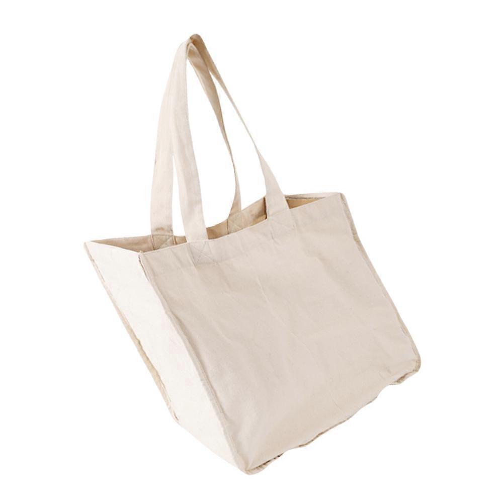 Reusable Grocery Bags Rectangular Shape For Environmental Protection Beach 40x19x33cm 1Pack