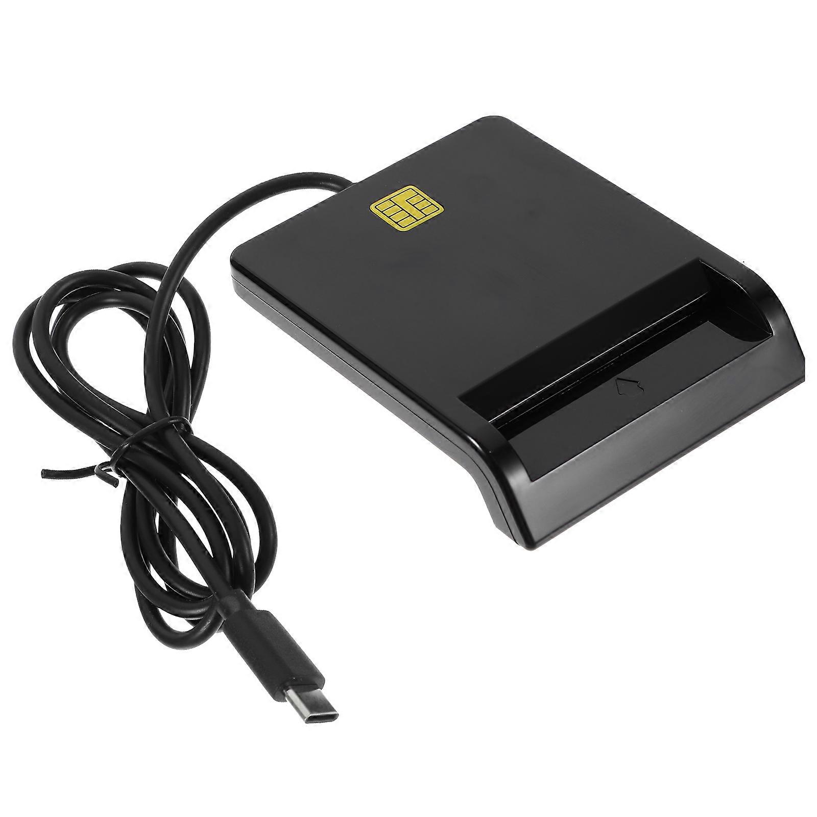 Smart Card Reader USB Multi-Function Reader for Phone Use 2Pcs Portable