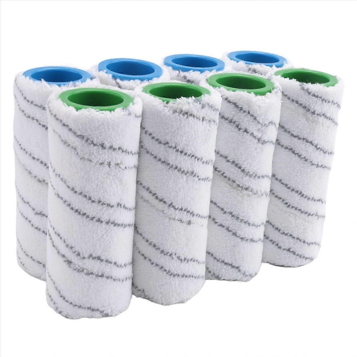 8Pcs for FC Multi- Rollers, Hard Floor Cleaners Gray